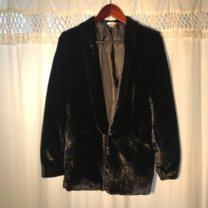 Velvet blazer